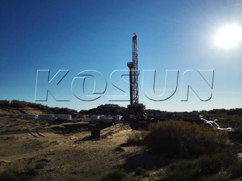 Perspective View of Oilfield