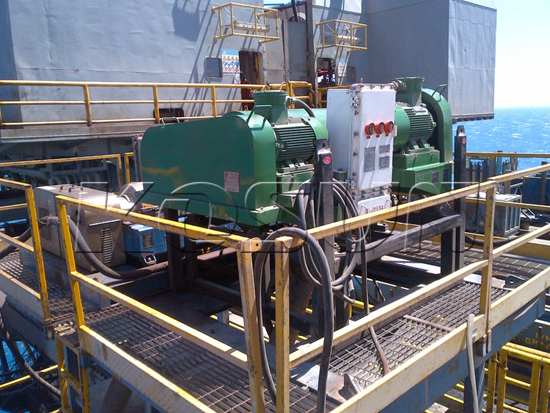 KOSUN Centrifuge in Service on a COSL Well Site at Gulf of Mexico